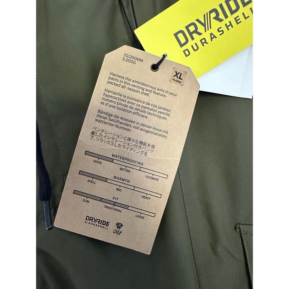 Burton TWC Tracker Green Snowboarding Pants size XL - missing button - Picture 8 of 15